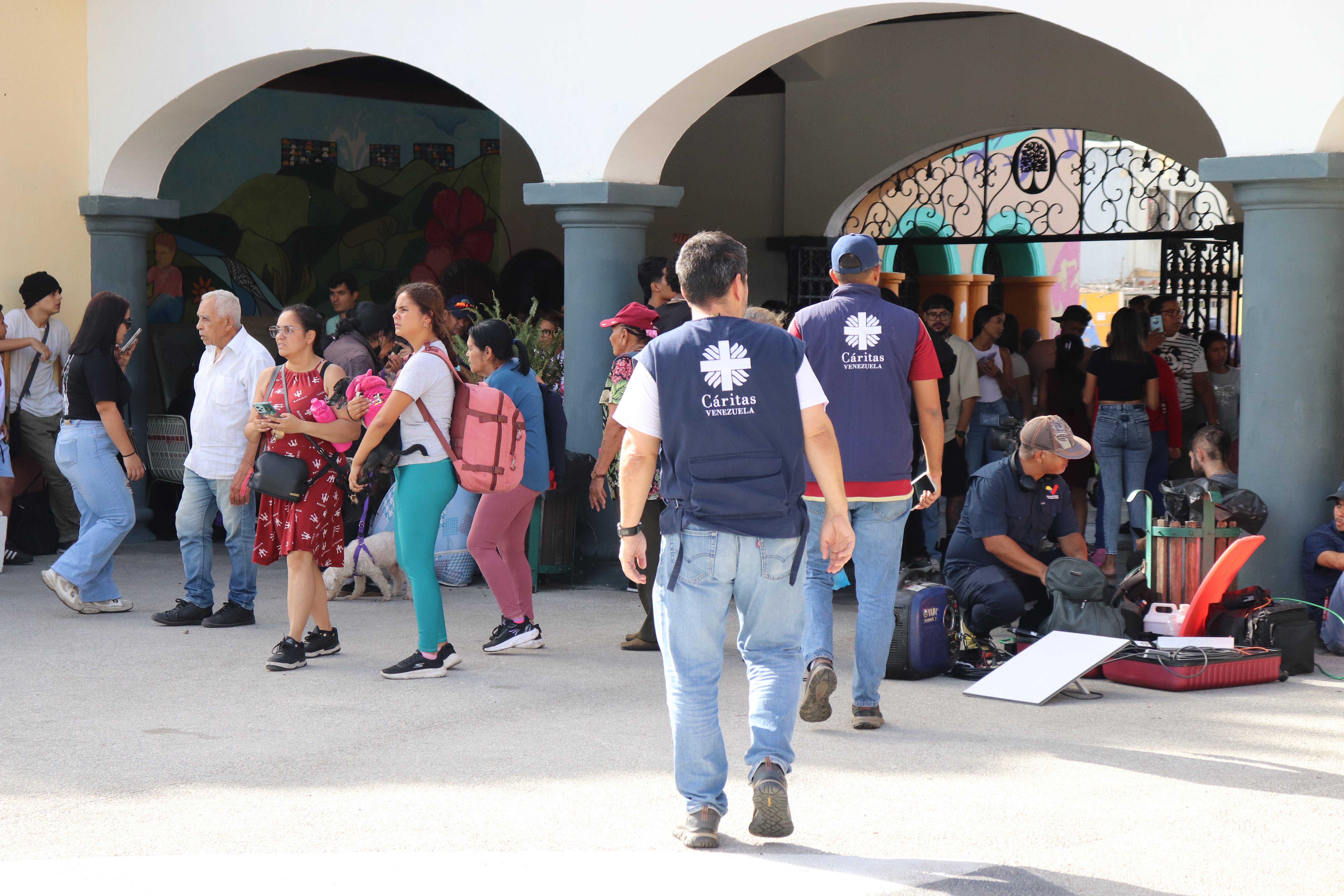 Resposta humanitária da Cáritas em Caracas